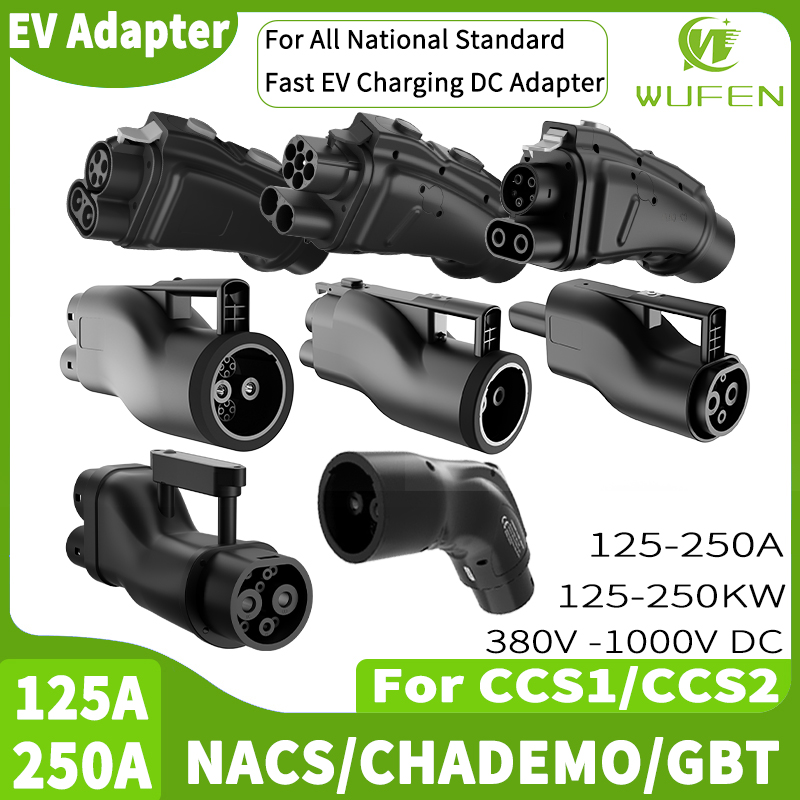 Gb/T To Ccs2 200A Fast Charging Adapter - WUFEN Tüm Araç Şarj EV Adaptörü