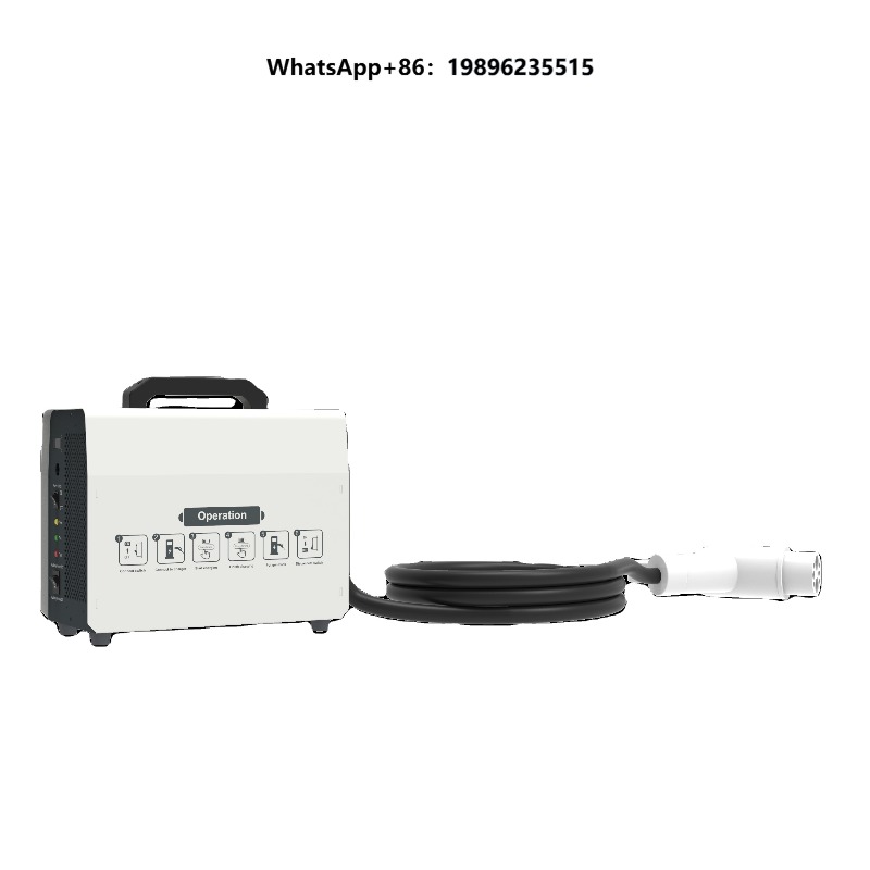 Portable Dc Fast Charger 20Kw Ccs2 - 20KW-40KW EV Taşınabilir Şarj İstasyonu Ticari