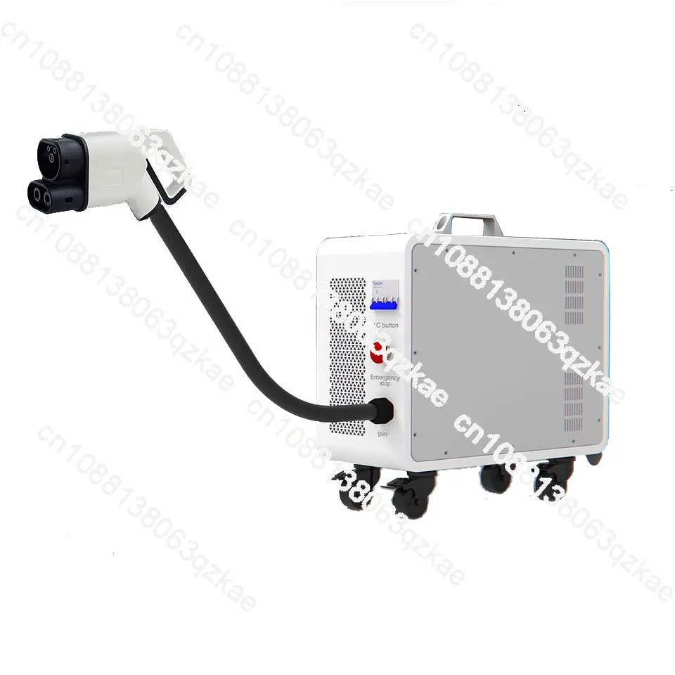 Portable Dc Fast Charger 20Kw Ccs2 - Mobil EV Şarj Cihazı Tekli Tabanca