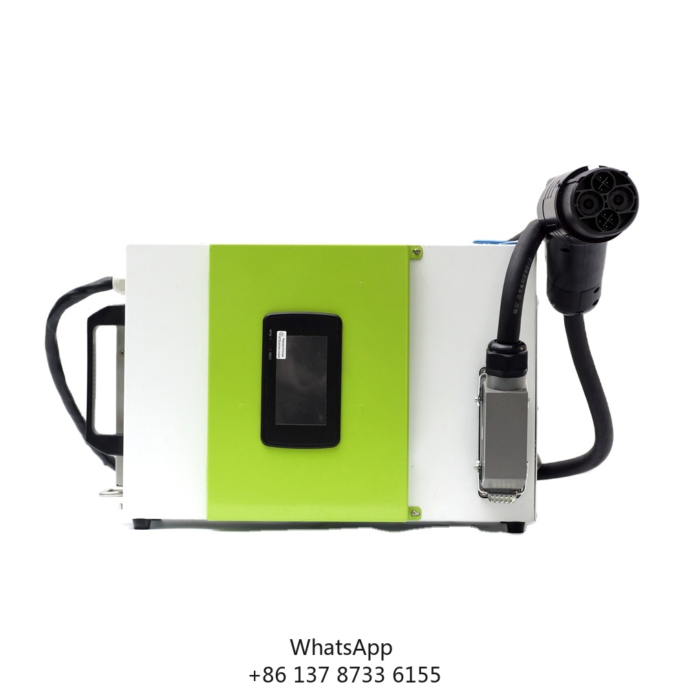 Portable Dc Fast Charger 20Kw Ccs2 - Taşınabilir Hareketli Elektrikli Araç Şarj İstasyonu
