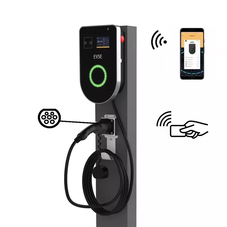 EV Şarj Cihazı OCPP Tip 2 Şarj - 22Kw Wallbox Type 2 Ocpp Rfid incelemesi ve fiyatı
