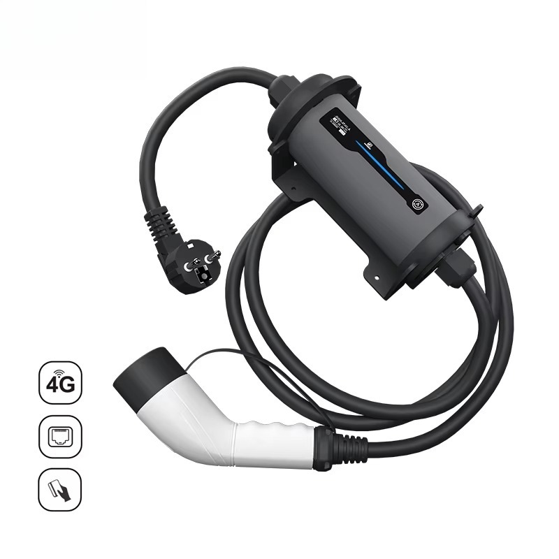 Tip 2 Kırmızı CEE Fişli Elektr - Portable Ev Charger 32A Type 2 Cee Plug incelemesi ve fiyatı