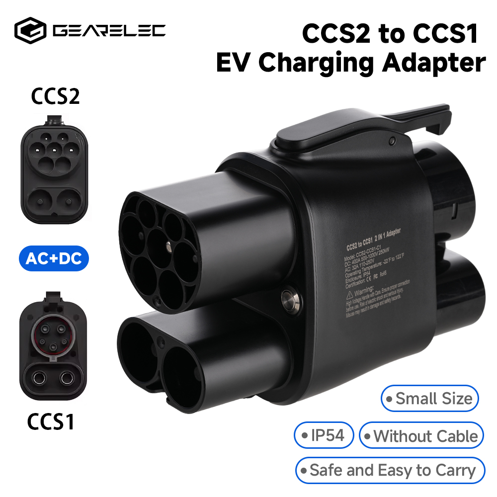 GEARELEC CCS2 - CCS1 Adaptörü  - Ccs2 To Ccs1 Fast Charge Adapter 250Kw incelemesi ve fiyatı