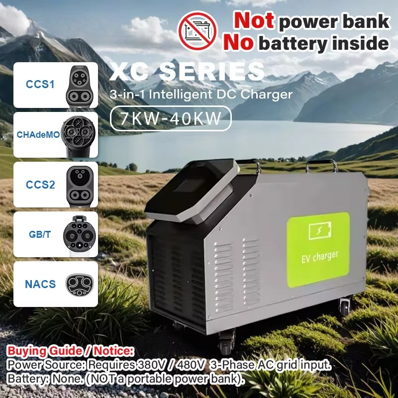 480V 3 Fazlı AC Güç Girişi 7kW - Portable Dc Fast Charger 20Kw Ccs2 incelemesi ve fiyatı