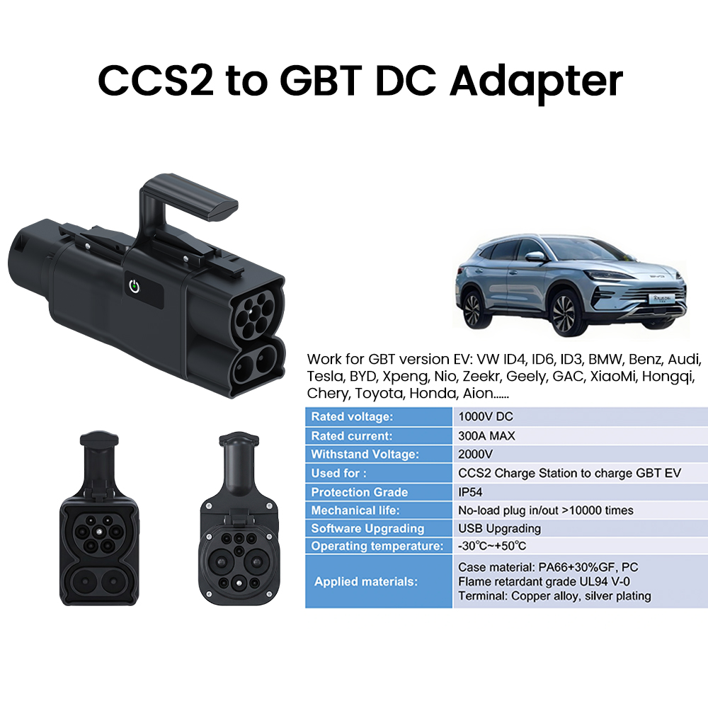 NTO CCS2 GB/T EV adaptörü EVSE - Gb/T To Ccs2 200A Fast Charging Adapter incelemesi ve fiyatı