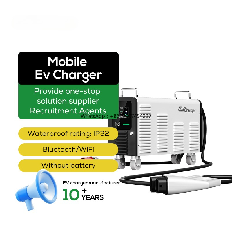 Ccs2 20Kw Taşınabilir E V Şarj - Portable Dc Fast Charger 20Kw Ccs2 incelemesi ve fiyatı