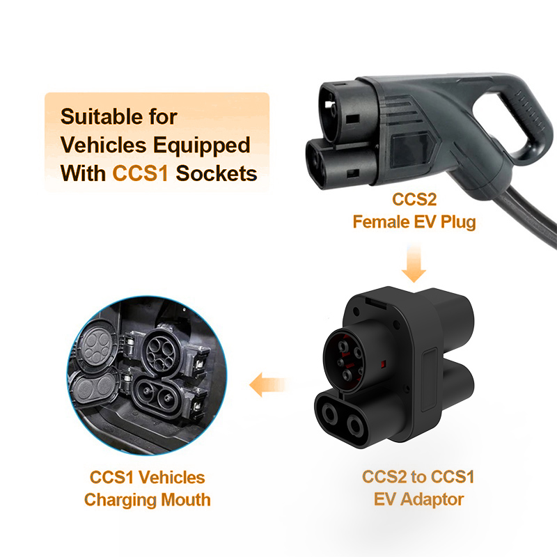 WUFEN 250KW CCS2 - CCS1 Adaptö - Ccs2 To Ccs1 Fast Charge Adapter 250Kw incelemesi ve fiyatı