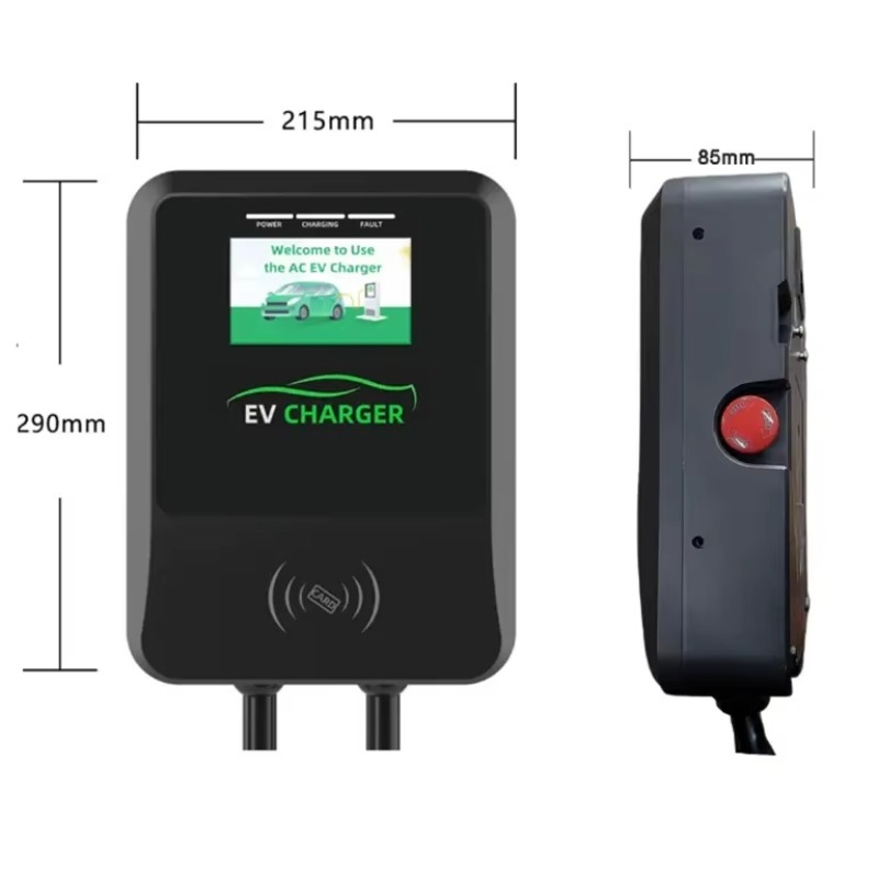 Wallbox 22kW Elektrikli Araç Ş - 22Kw Wallbox Type 2 Ocpp Rfid incelemesi ve fiyatı