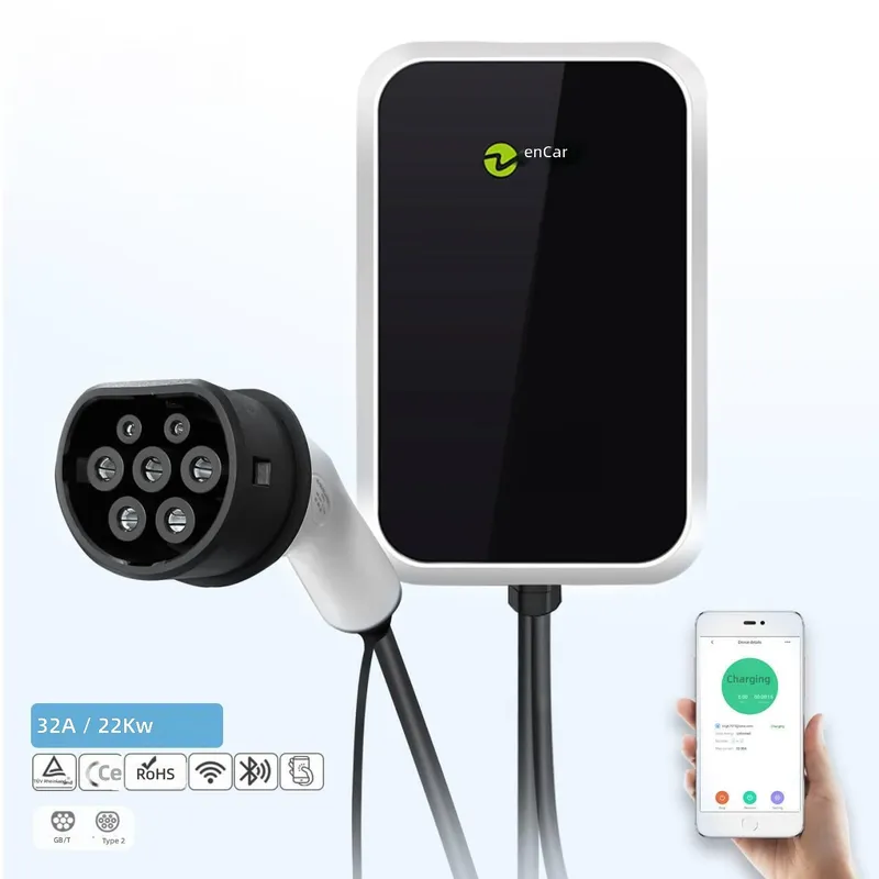 22kW EV Şarj Cihazı Tip 2 Duva - 22Kw Wallbox Type 2 Ocpp Rfid incelemesi ve fiyatı