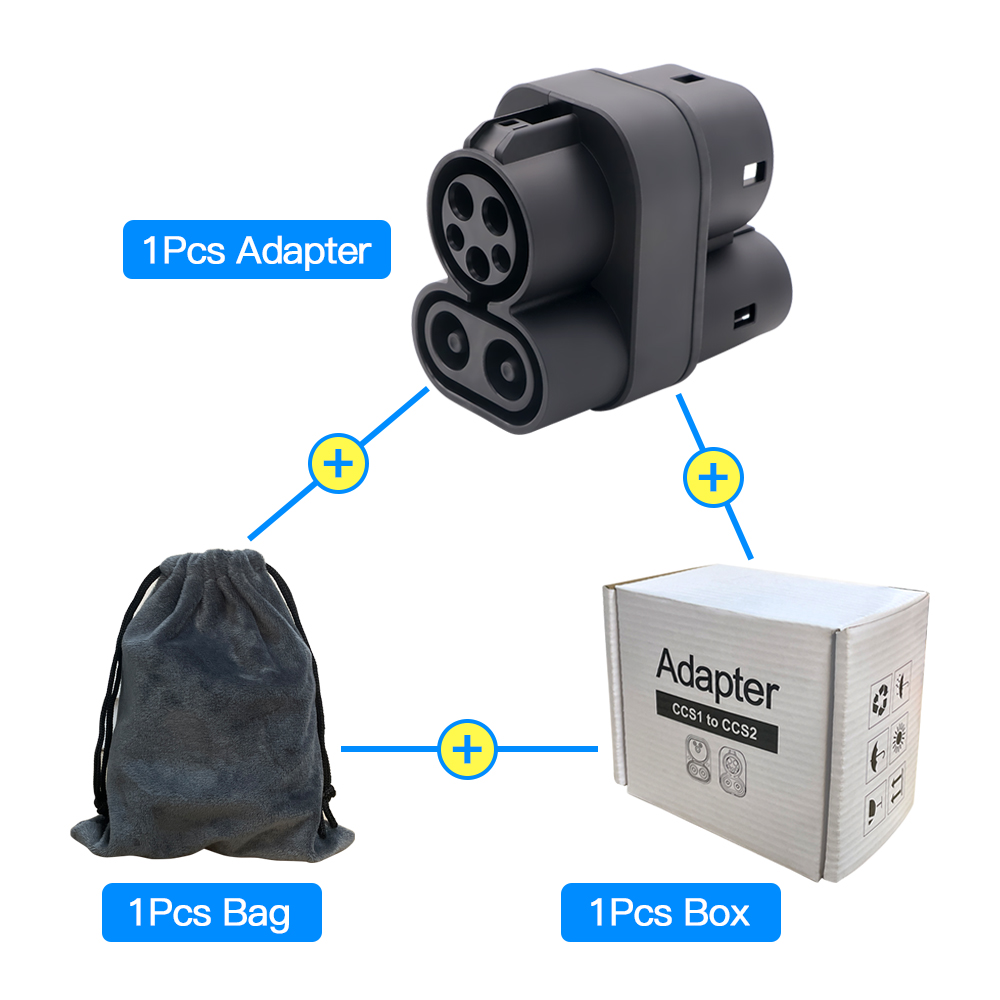 CCS1 - CCS2 EV Şarj Adaptörü 2 - Ccs2 To Ccs1 Fast Charge Adapter 250Kw incelemesi ve fiyatı